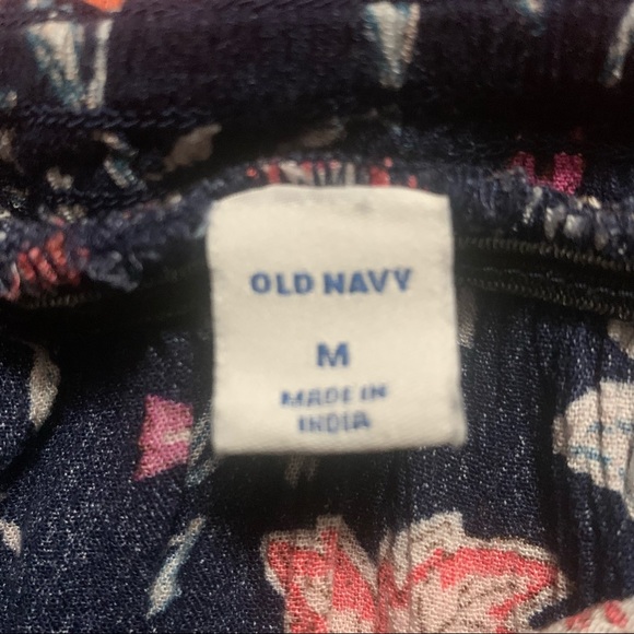 Old Navy Floral Peasant Blouse M - Picture 2 of 4